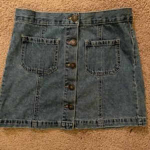 Denim Skirt